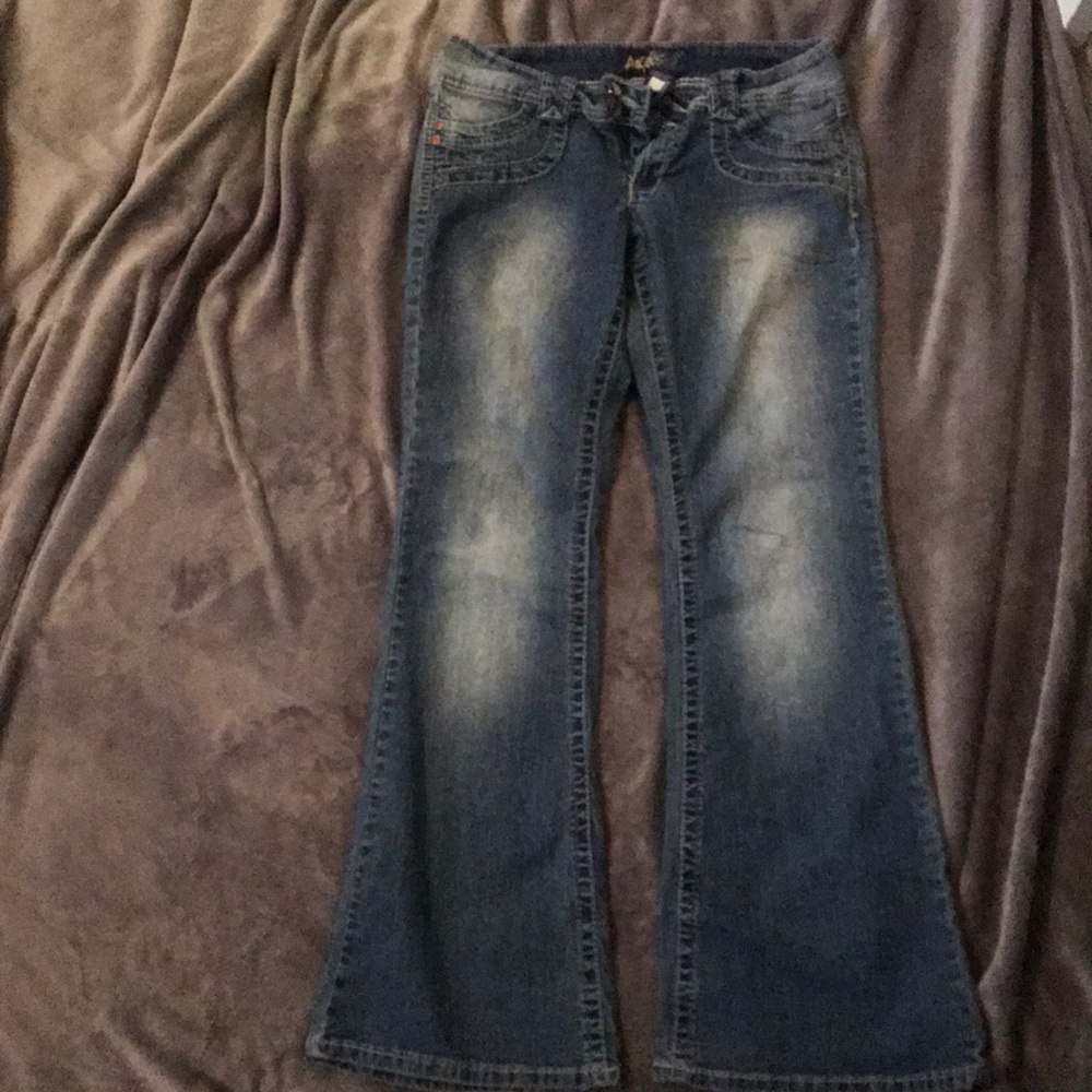 low waisted jeans, size 11